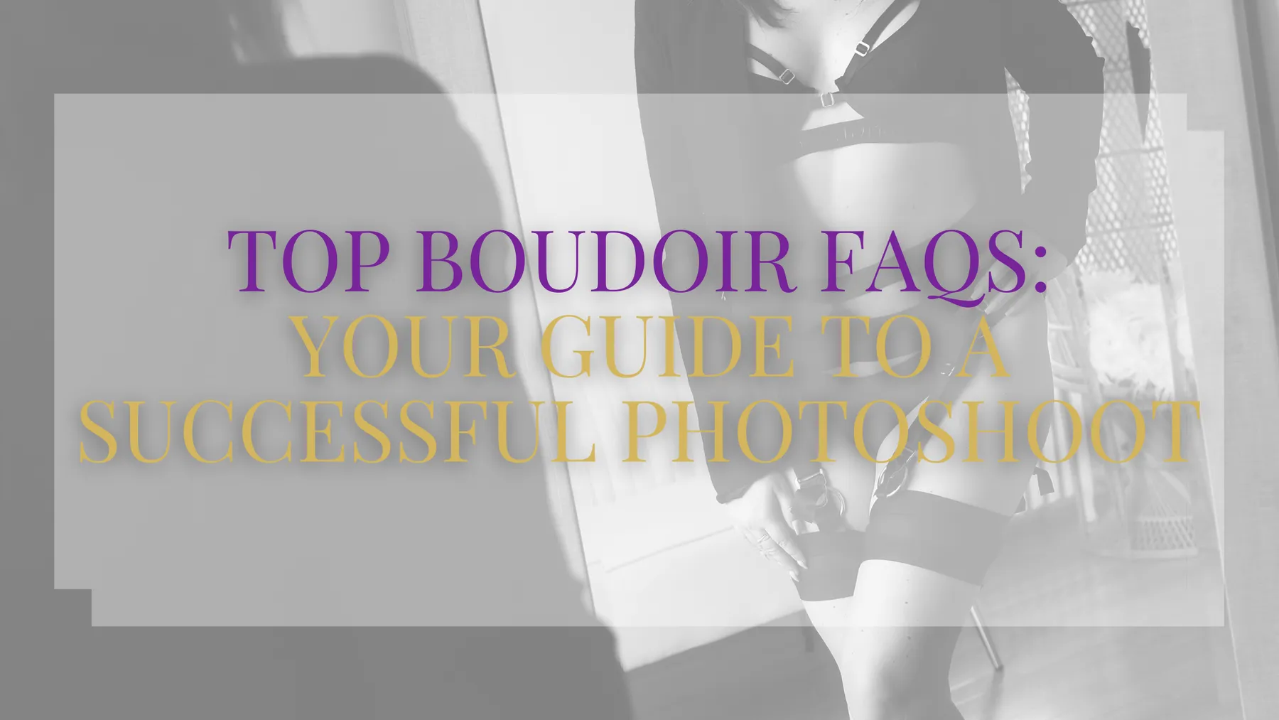 Une femme lors d’une séance boudoir à Montréal chez Rise Boudoir