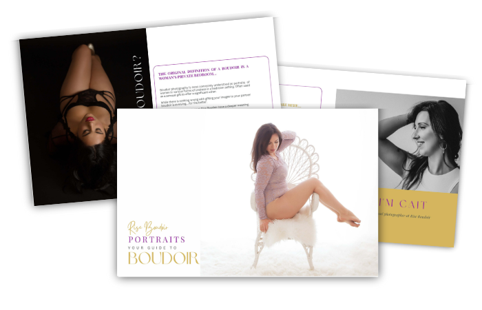 Rise Boudoir Dream Shoot Planner guide