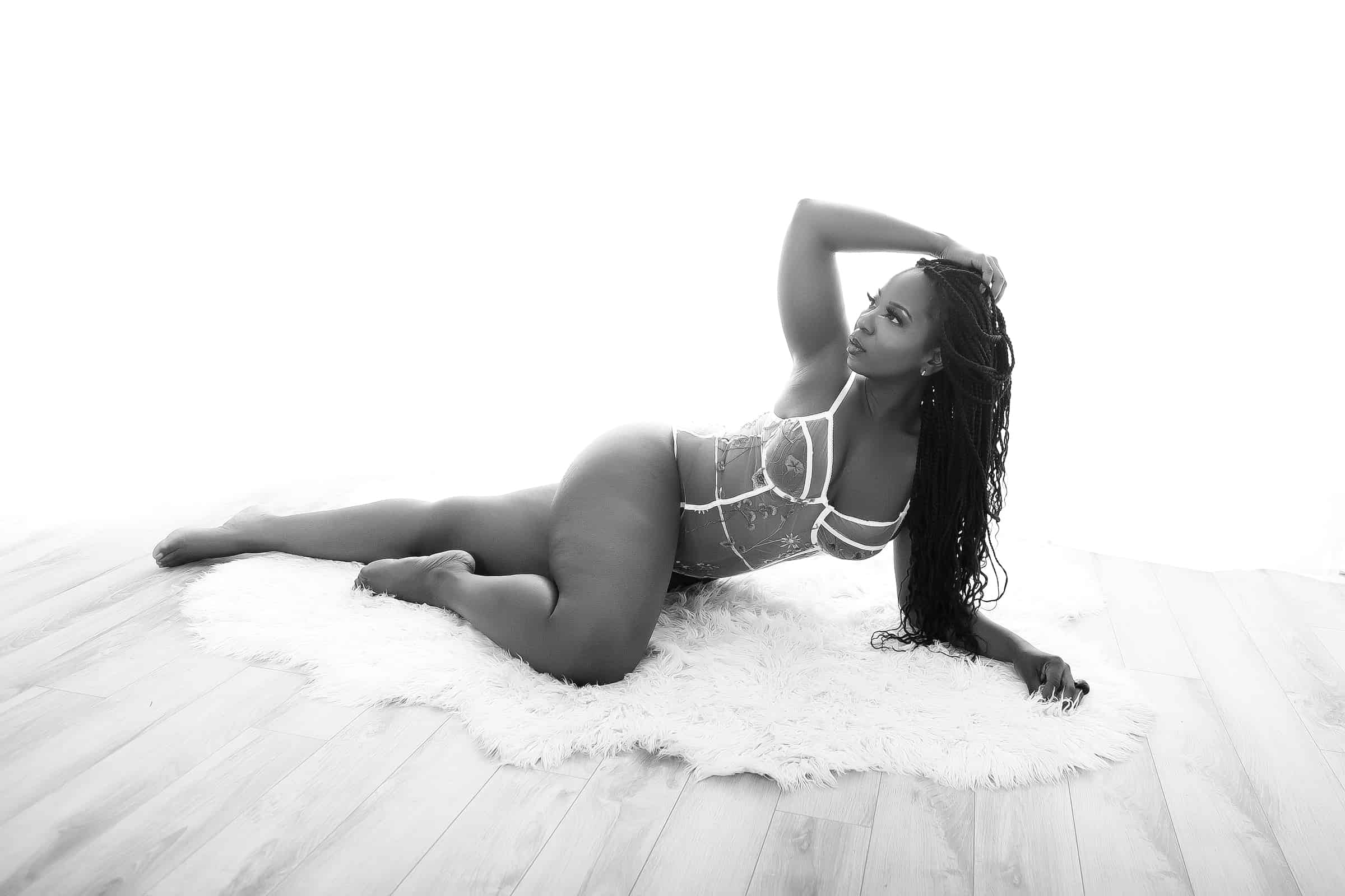 Boudoir portrait by Rise Boudoir