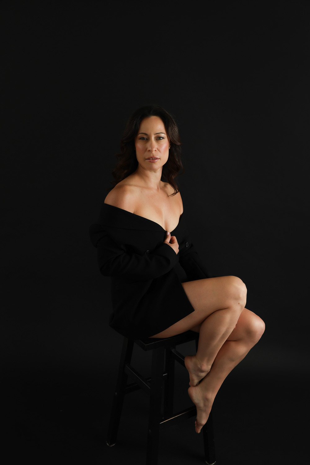 Boudoir portrait by Rise Boudoir