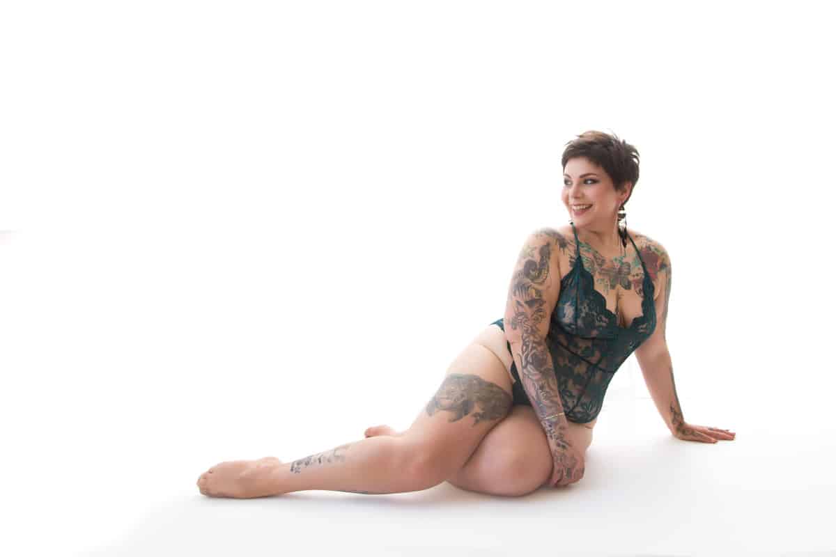 Boudoir portrait by Rise Boudoir